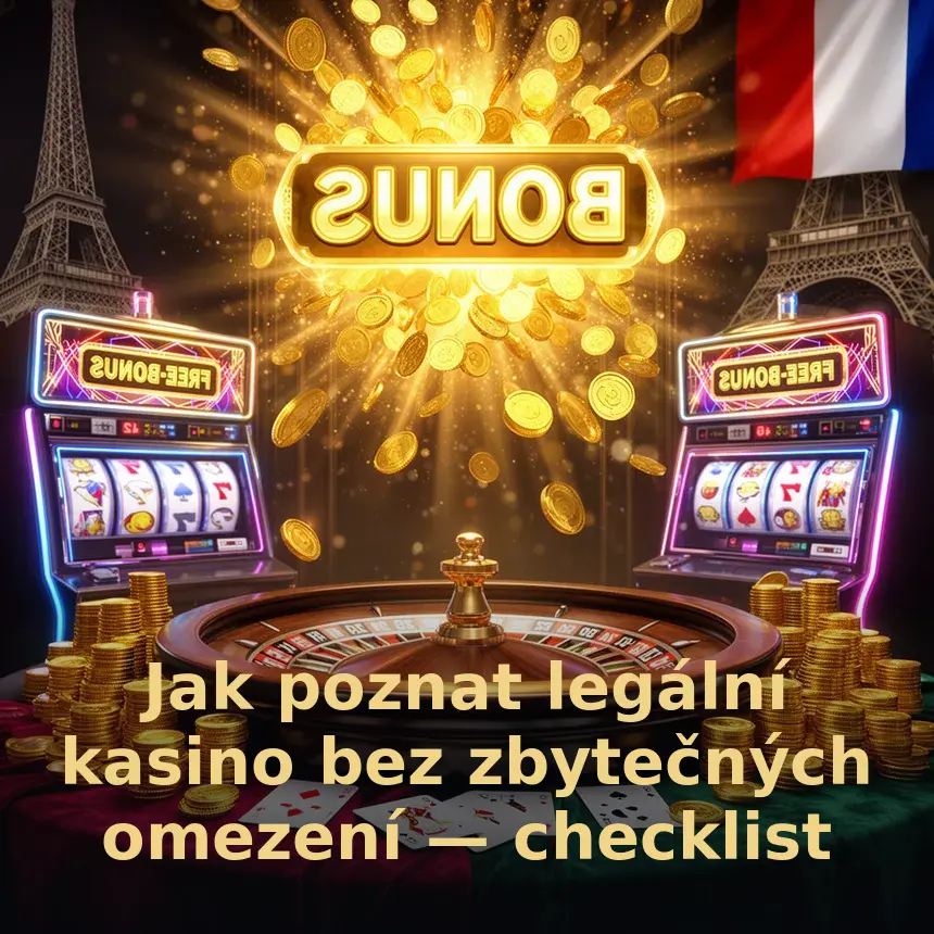 Jak poznat legální kasino bez zbytečných omezení — checklist