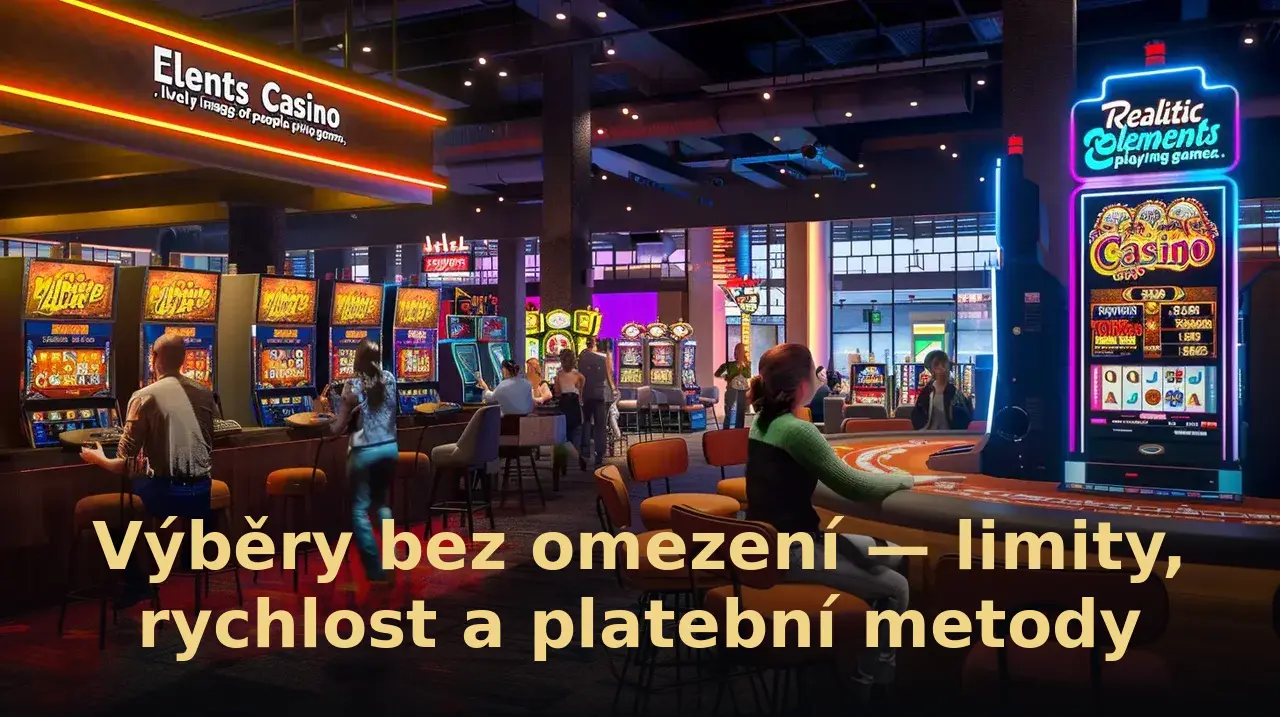 Výběry bez omezení — limity, rychlost a platební metody